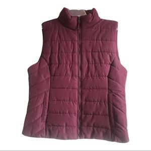 NWOT AEROPOSTALE Burgundy Puffer Vest